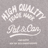 Camiseta HQ Pat&Can - Grey