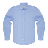Camisa Lino BC Celeste
