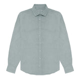 Camisa Lino Tintada en prenda BC Gris Glacier