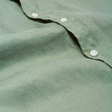 Camisa Lino Tintada en prenda BC Khaki