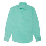 Camisa Lino BC Verde Agua