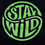 Stay Wild Black Hoodie