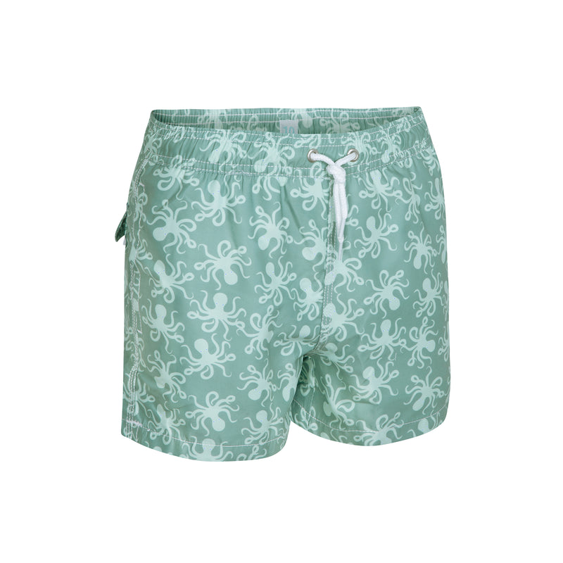 Traje de Baño niño Octopus V.6 Verde/Verde