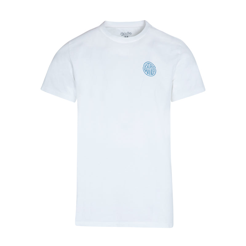 Camiseta Stay Wild Blanca
