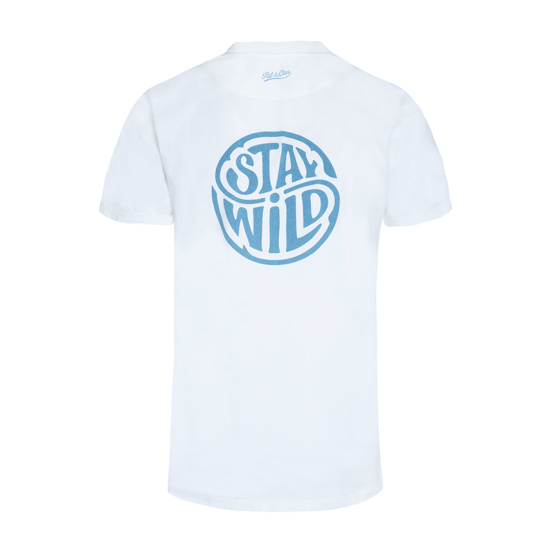 Camiseta Stay Wild Blanca