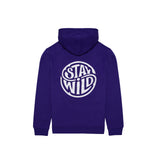 Stay Wild Purple Hoodie