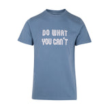 Camiseta Do What You Can´t - Faded Blue