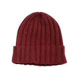 Beanie mezcla Lana/Cashmere Rojo oscuro