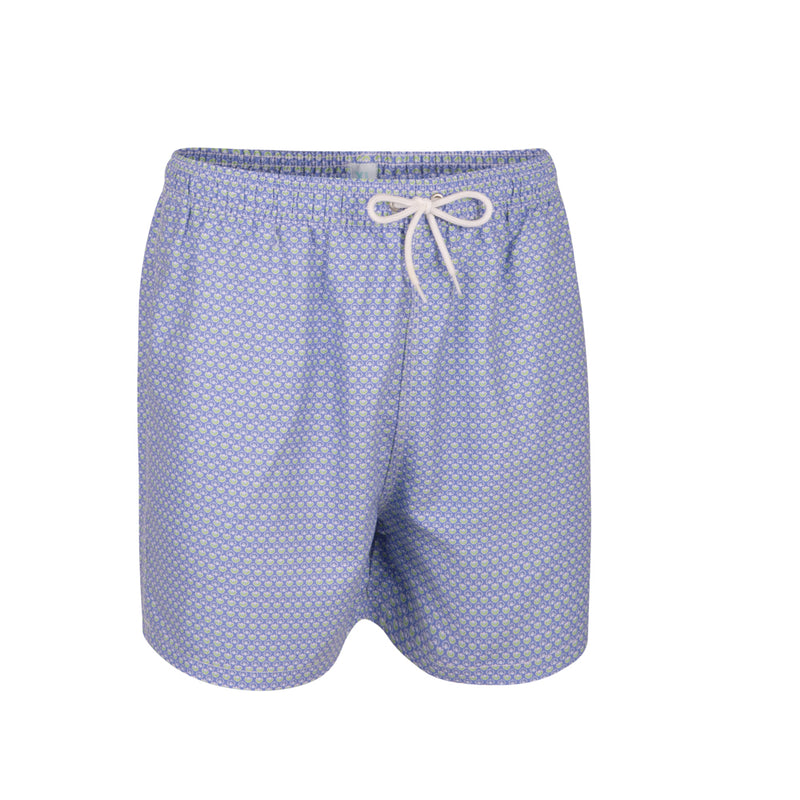 Traje de baño ¿Flores o Árboles? V.1 Azul/Verde White Label