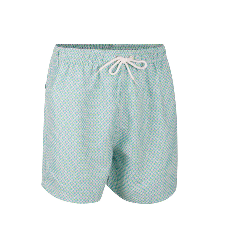 Traje de baño ¿Flores o Árboles? V.3 Turquesa/Rosa White Label