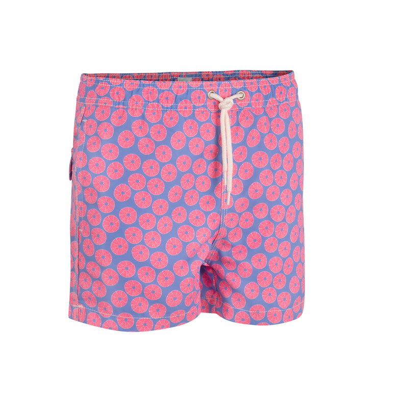 Traje de Baño Cuidado con la Púas!!!! Niño V.2 Azul medio/Rojo White Label