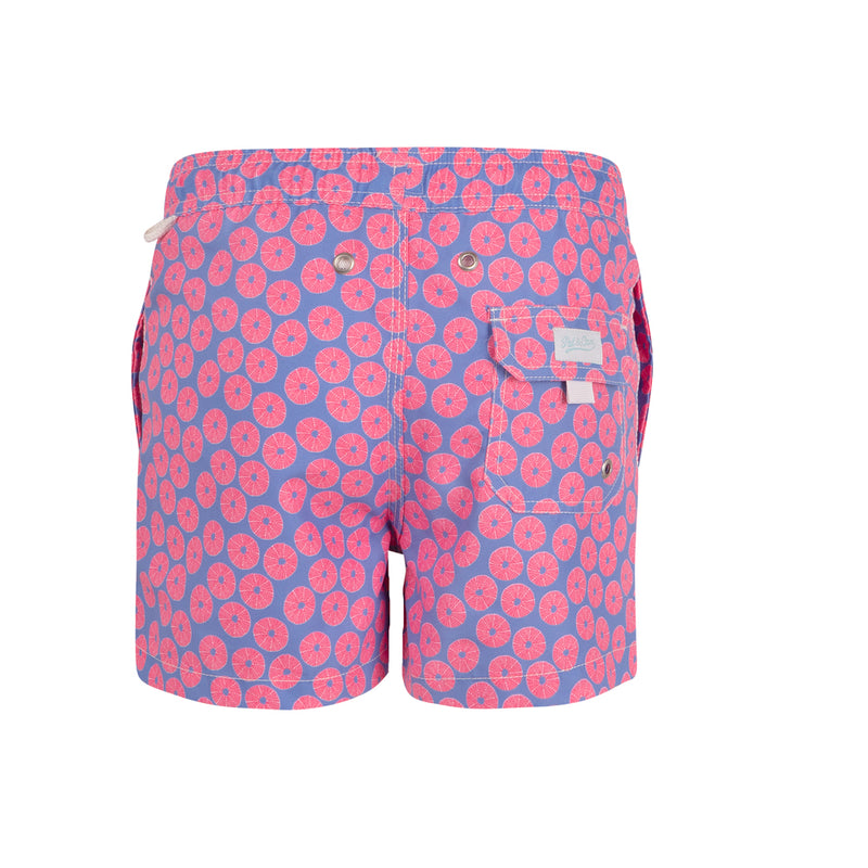 Traje de Baño Cuidado con la Púas!!!! Niño V.2 Azul medio/Rojo White Label