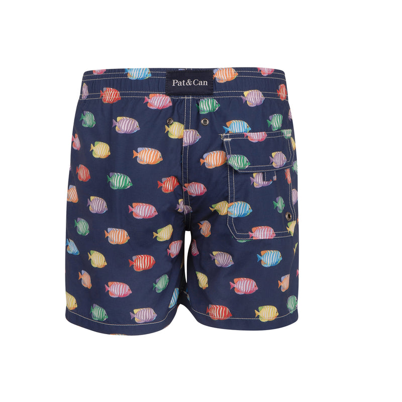 Traje de Baño Blue Lagoon V.2 Marino Niño