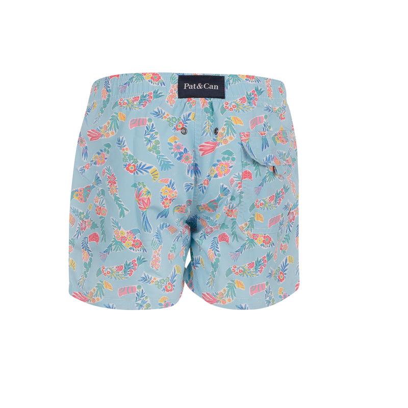 Traje de Baño Cartagena V.1 Azul claro Niño