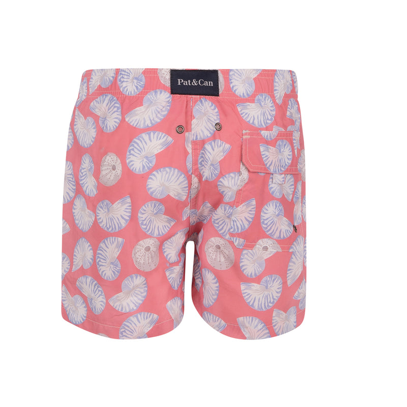 Traje de Baño Creta V.3 Coral/Azul Niño