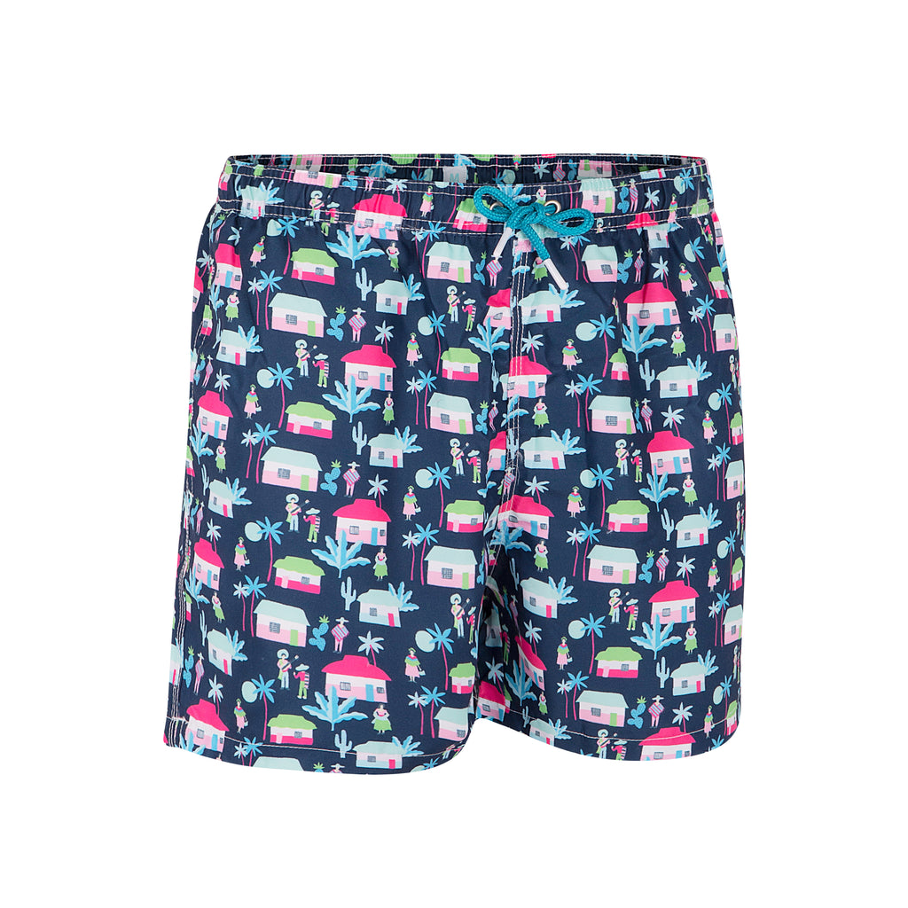 Traje de Baño Hola Amigo Azul Marino – Pat&Can - Main Image