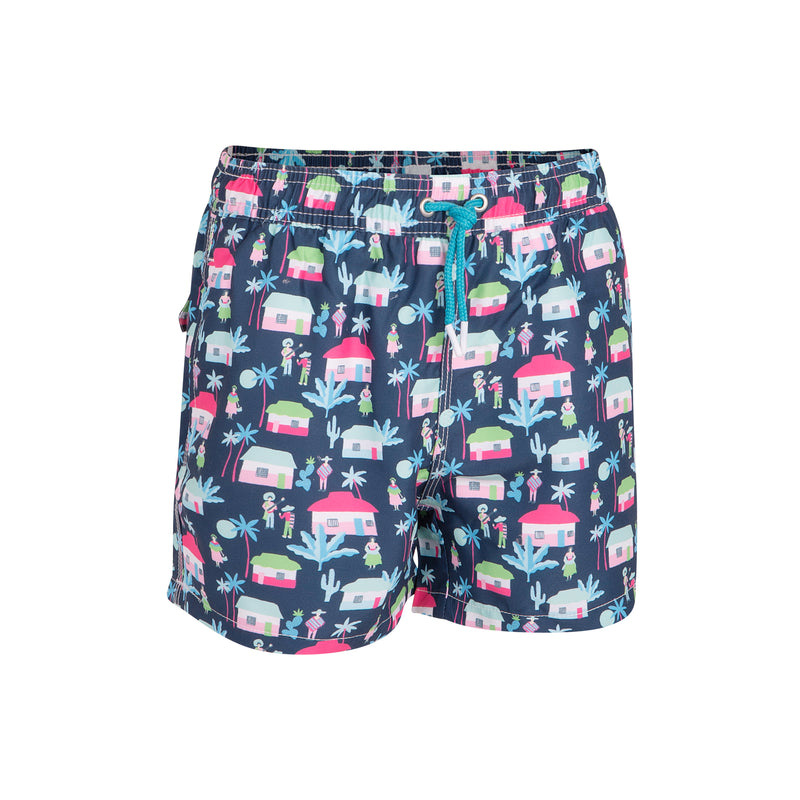 Traje de Baño niño Hola Amigo V.1 Azul marino