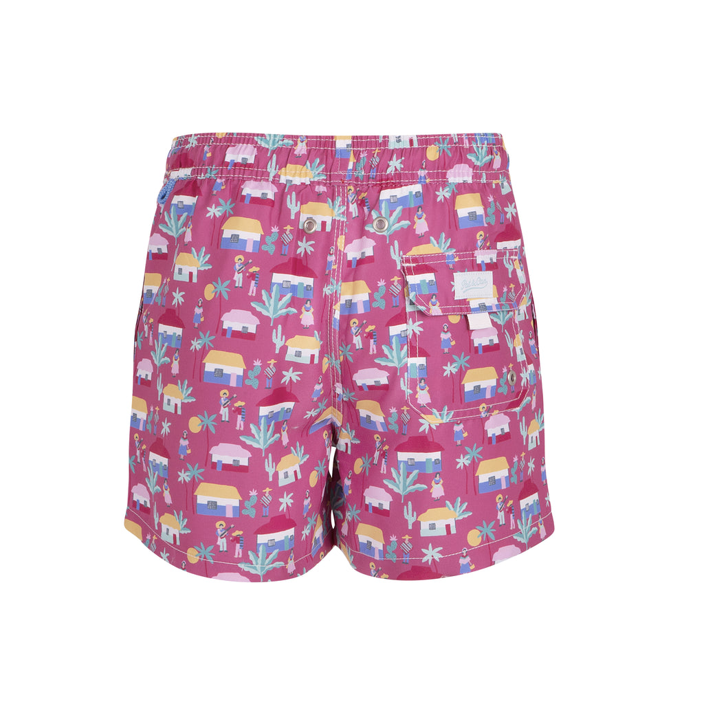 Traje de Baño Hola Amigo Burdeos – Pat&Can - Main Image