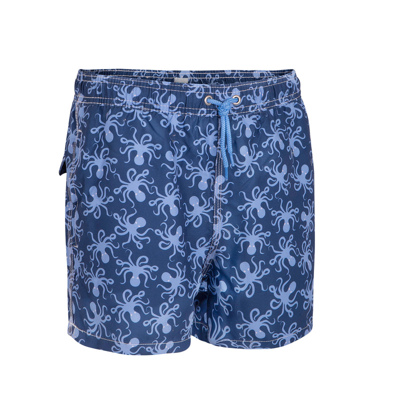 Traje de Baño niño Octopus V.1 Marino/Azul